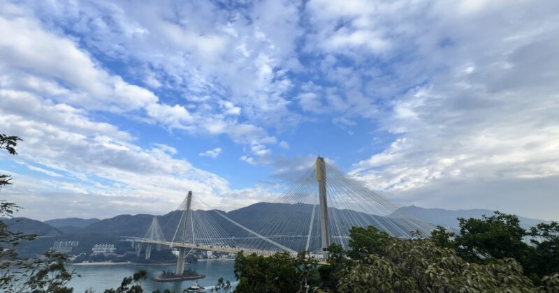 2023.12.28 Lantau Link Viewing Point [Time Lapse]