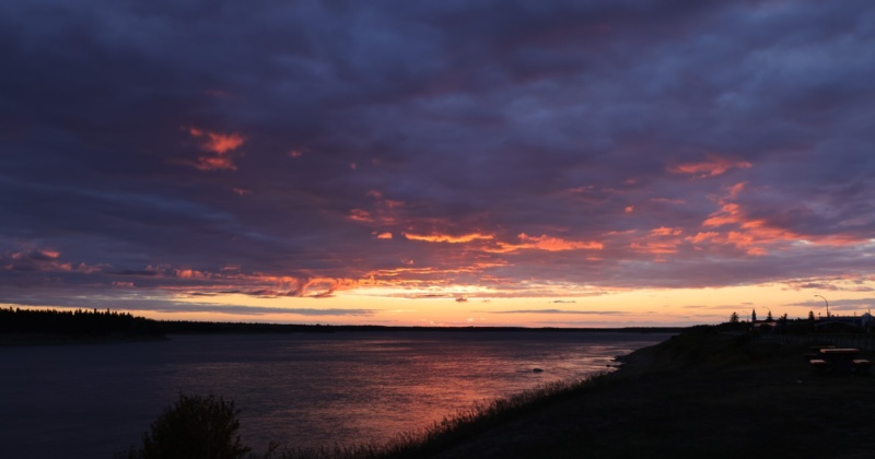 2024.09.09 Sunset at Fort Providence (Time Lapse)