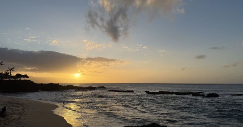 2024.12.12 Sunset at Pupukea (Time Lapse)