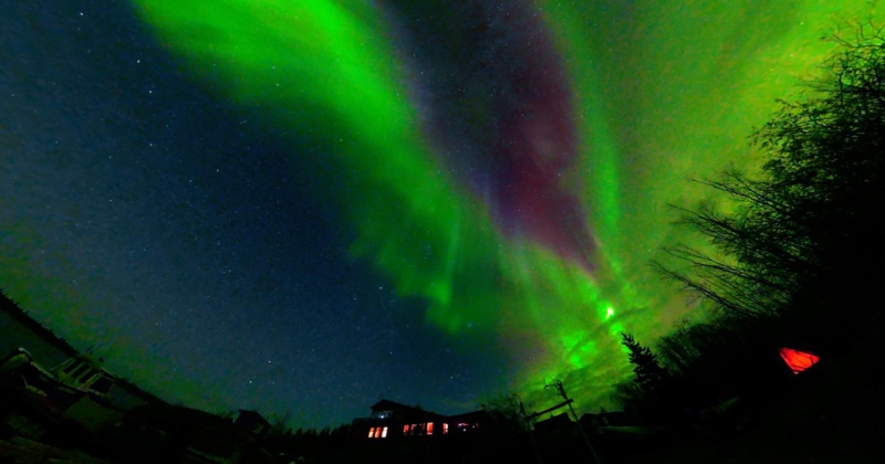 2026.09.16 CME over Trout Rock Lodge (360, Timelapse)